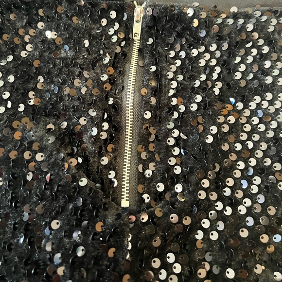 Black Sequin Dress NWT - Picture 10 of 17